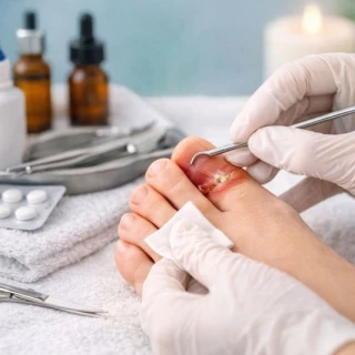 Tratamento para Unha Encravada (Onicocriptose) Inflamada
